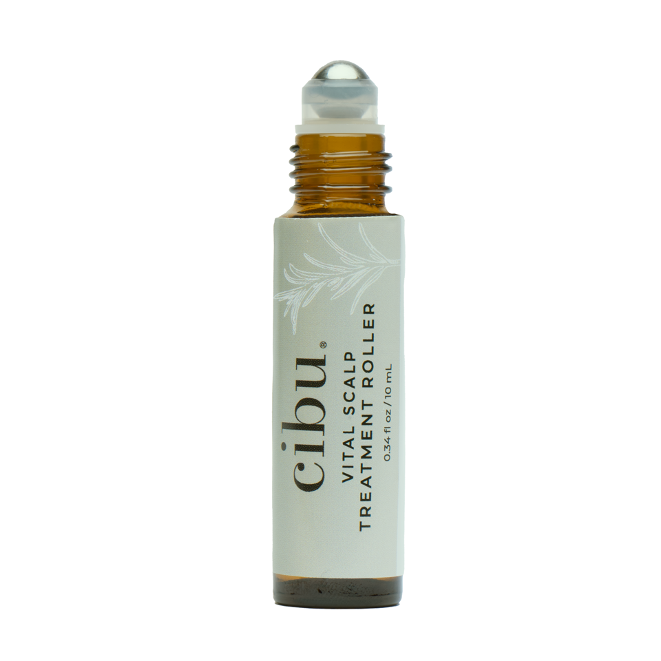 Cibu vital scalp treatment roller on a white background